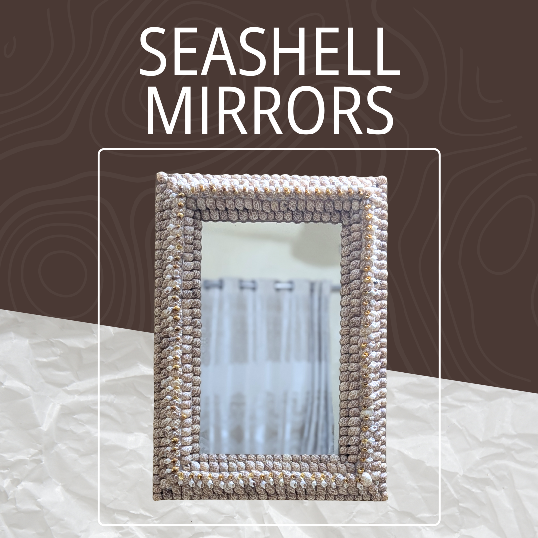 Seashell Mirrors