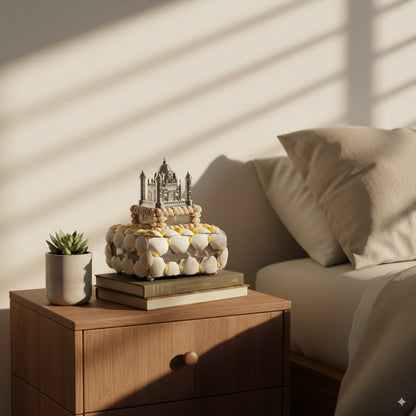 Taj Mahal Seashell Lamp
