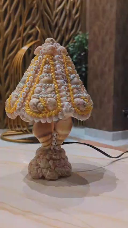 Seashell Handmade Table Lamp 