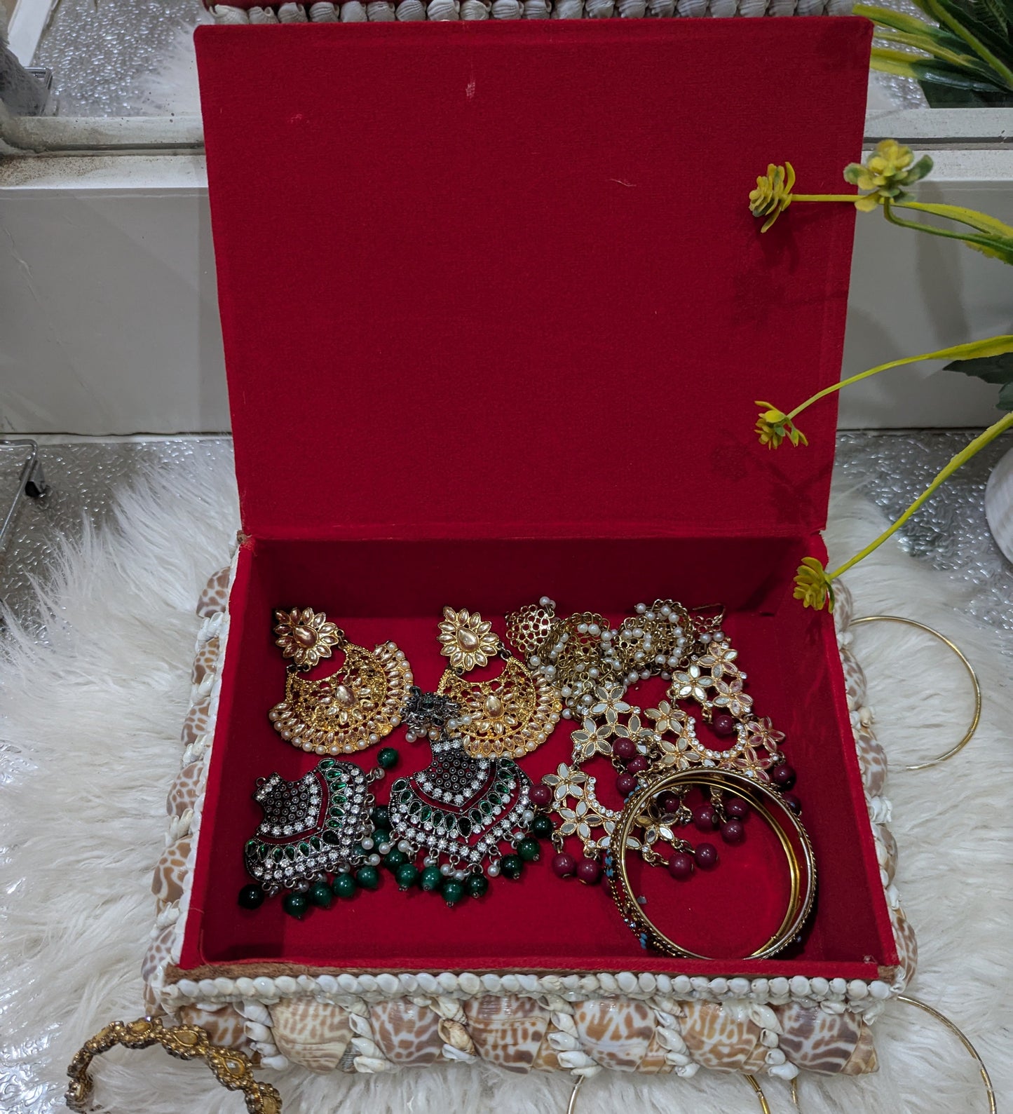 Seashell Jewelry Box