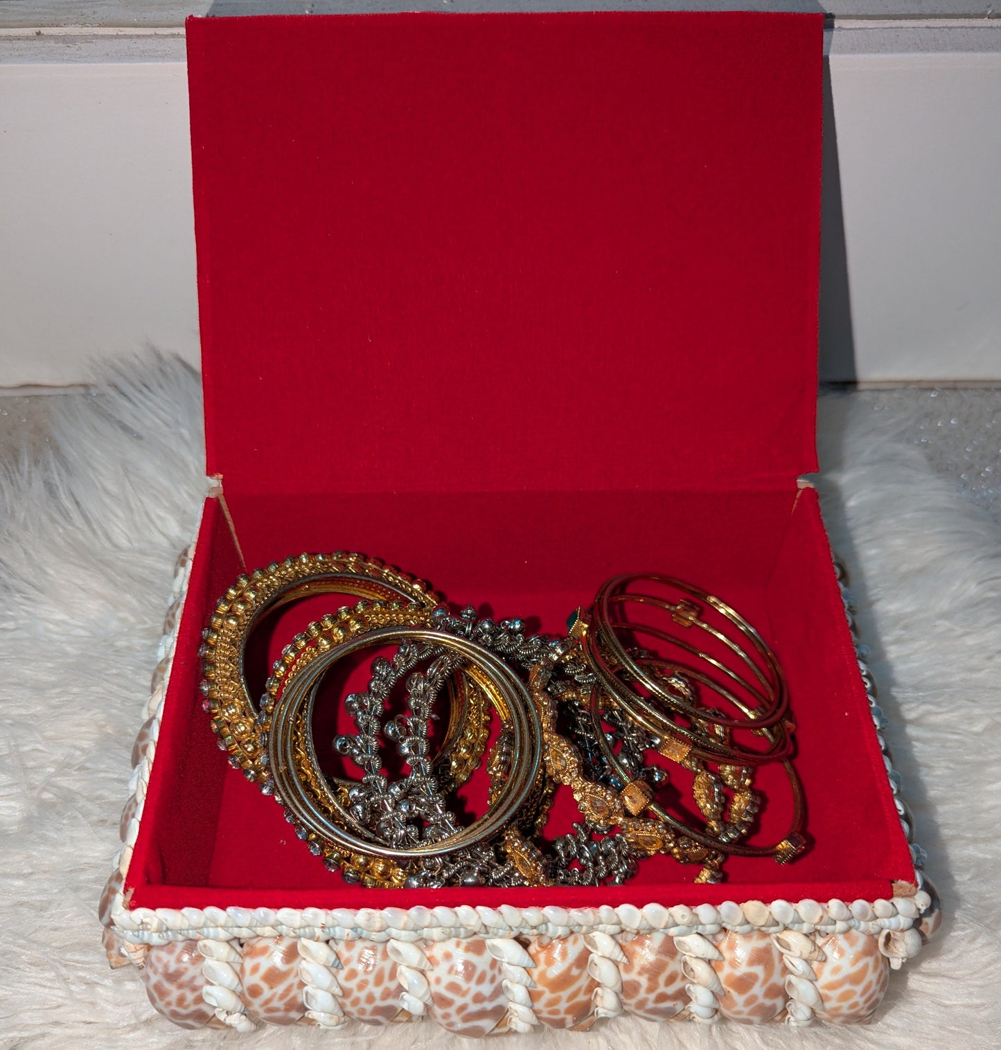 Seashell Jewelry Box